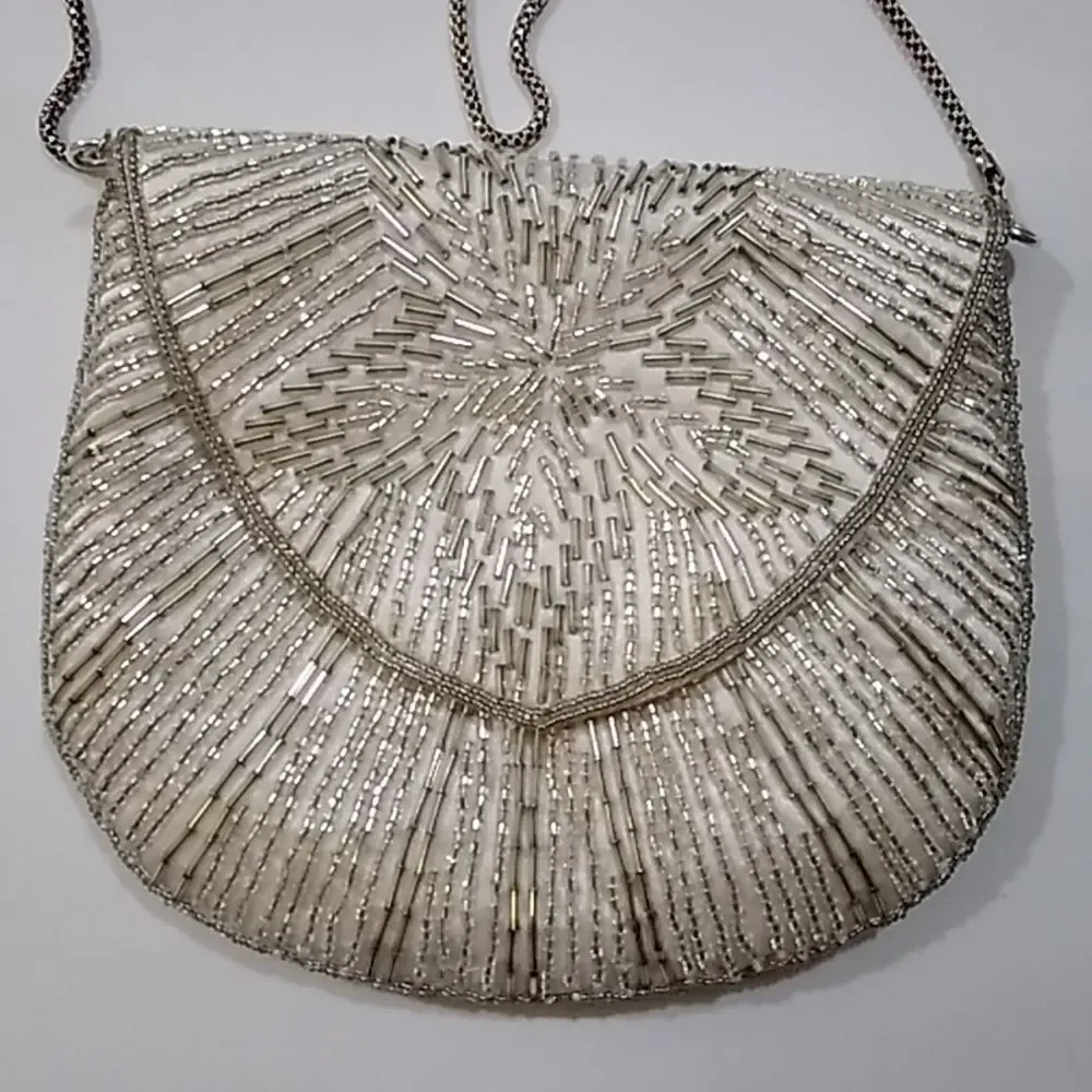 Vintage Melissa Sclusively For Fashion Bag Imports TM Mini Women Sequins Purse
